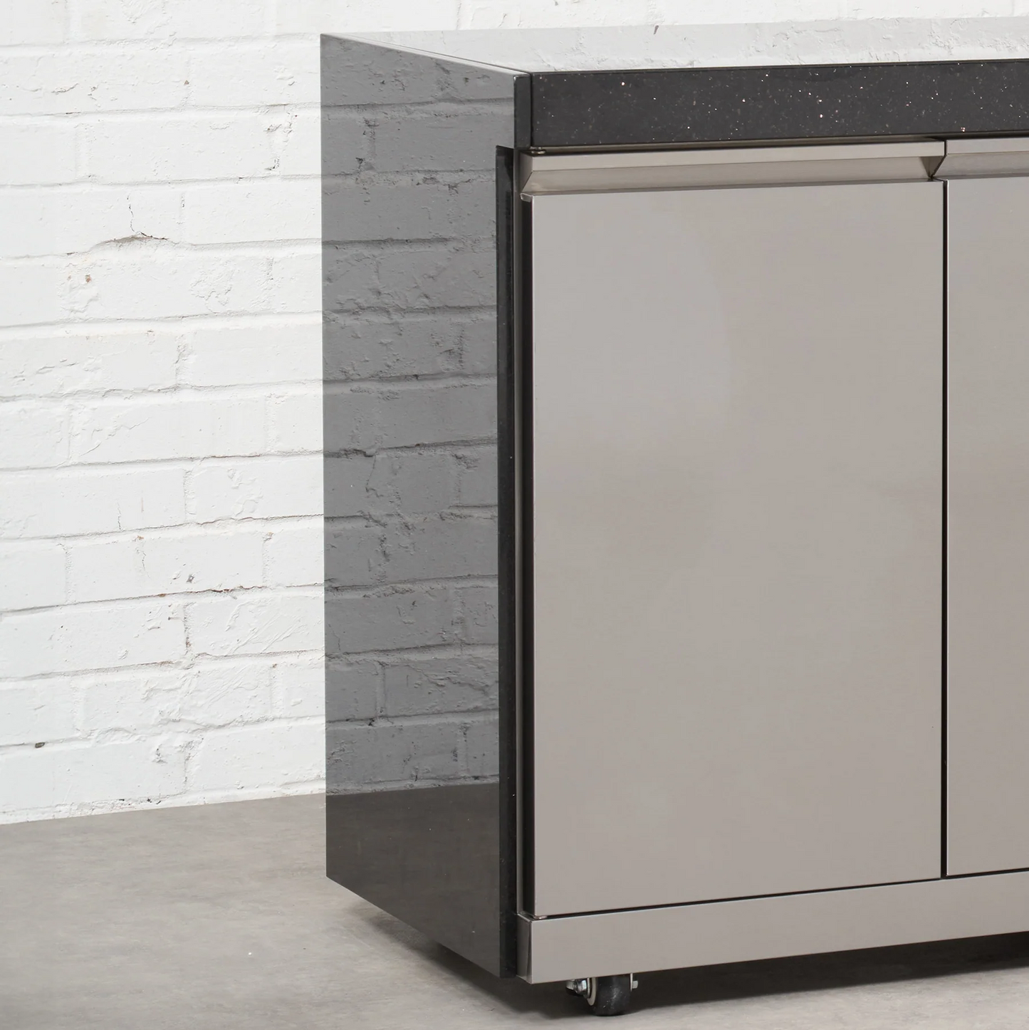 Pinnacle 805 Stainless Steel BBQ Grill Island with Fridge Cabinet