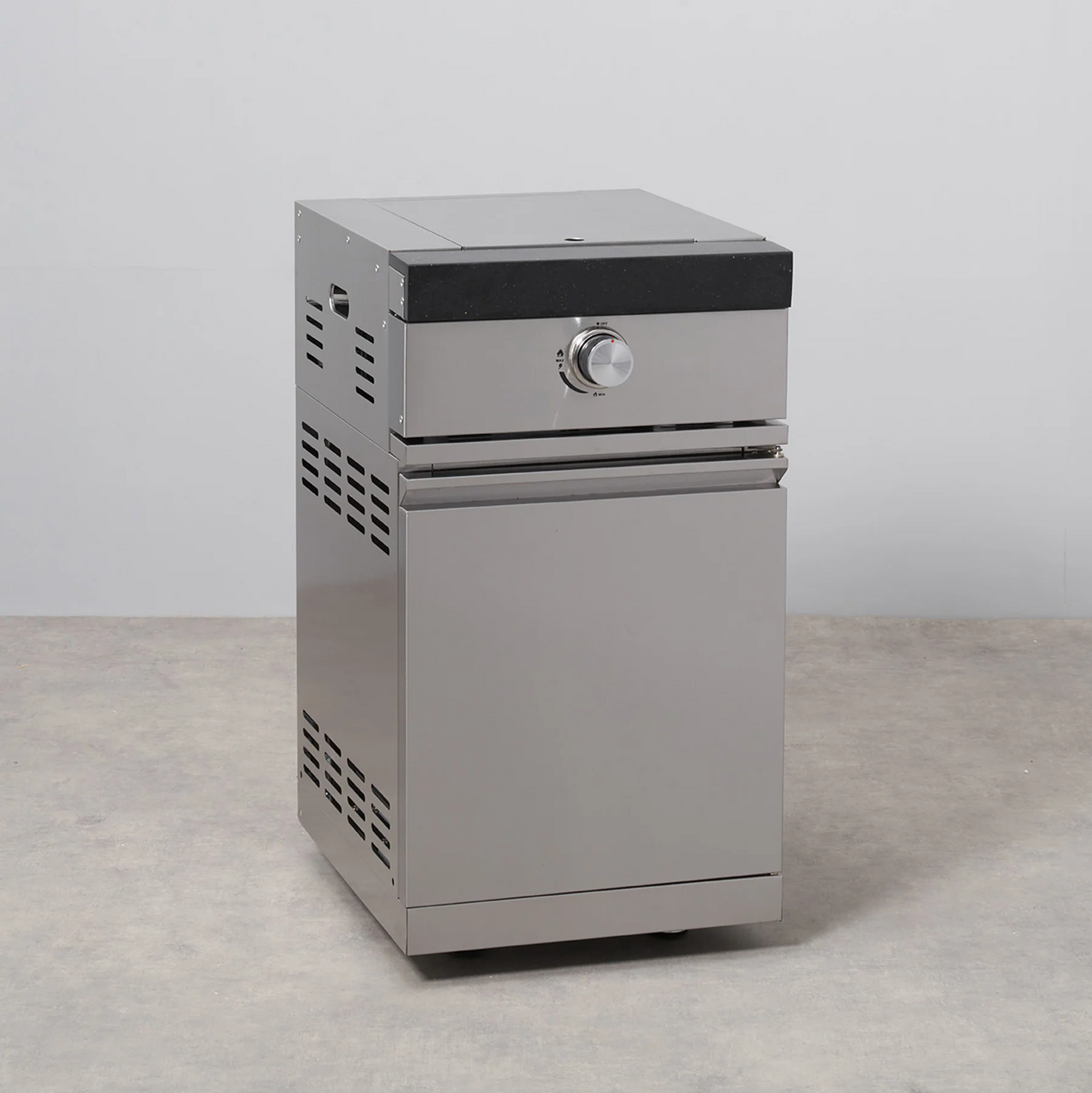 Pinnacle 805 Stainless Steel BBQ Grill Island with Fridge Cabinet