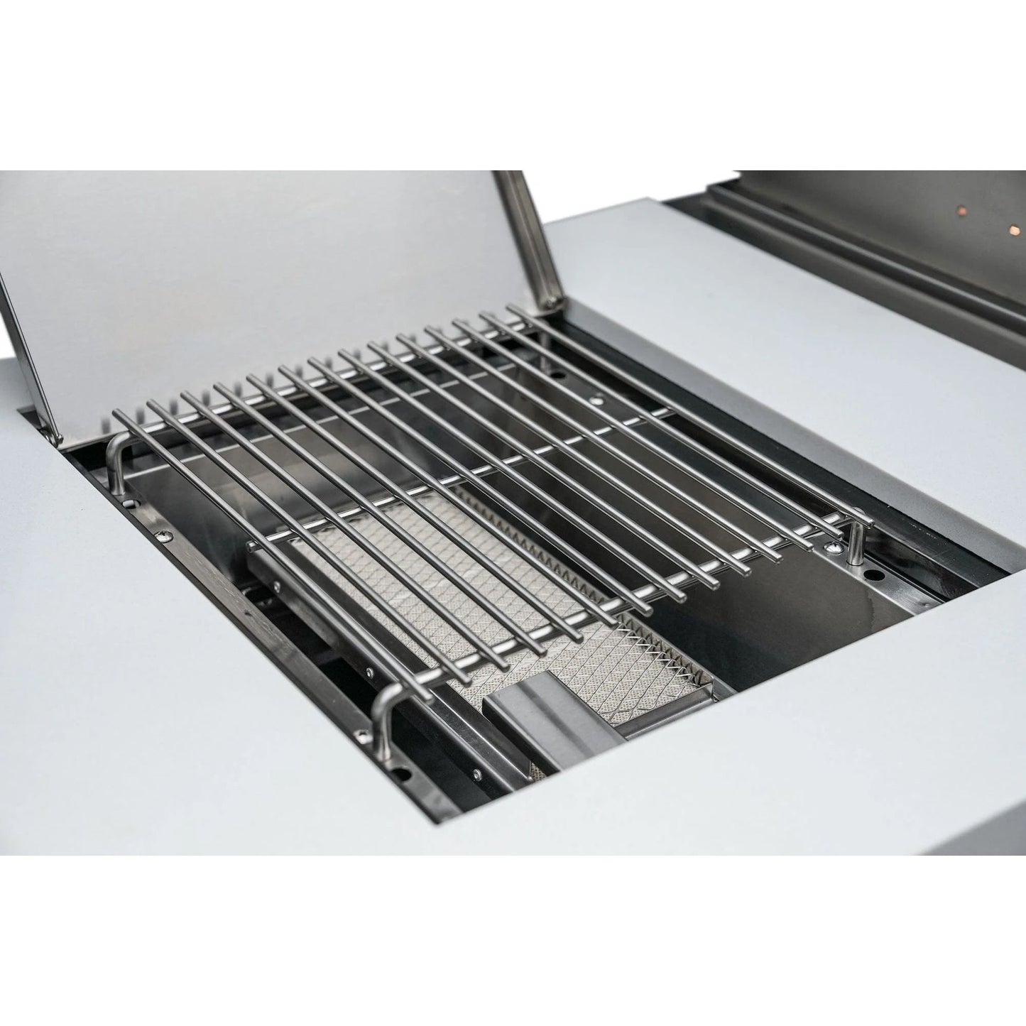 PINNACLE 805 Deluxe Stainless Steel BBQ Grill Island with Double Fridge & Beverage Center