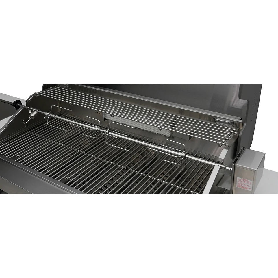 PINNACLE 805 Stainless Steel BBQ Grill Island with Fridge