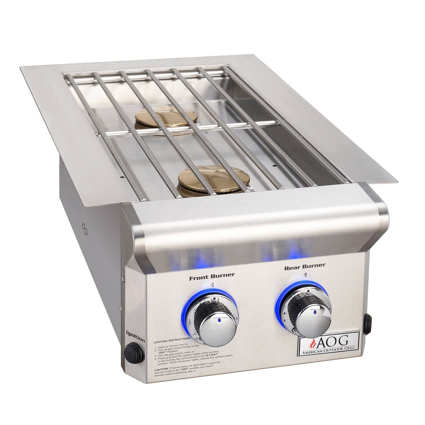 American Outdoor Grill (AOG) L-Series Drop-In Double Side Burner