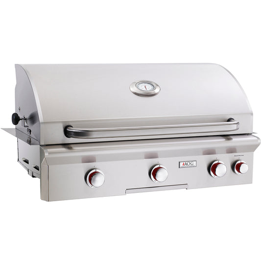 American Outdoor Grill (AOG) T-Series 36-Inch Built-In Gas Grill With Rotisserie