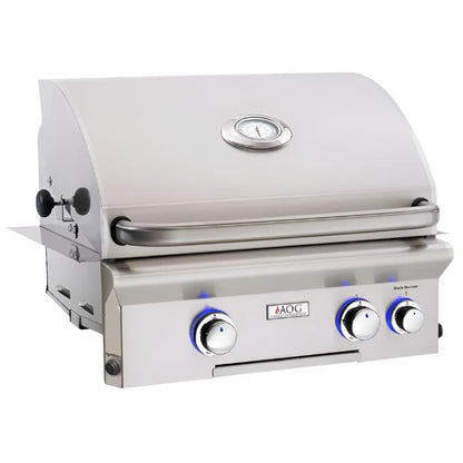 American Outdoor Grill (AOG) L-Series 24-Inch Built-In Gas Grill With Rotisserie