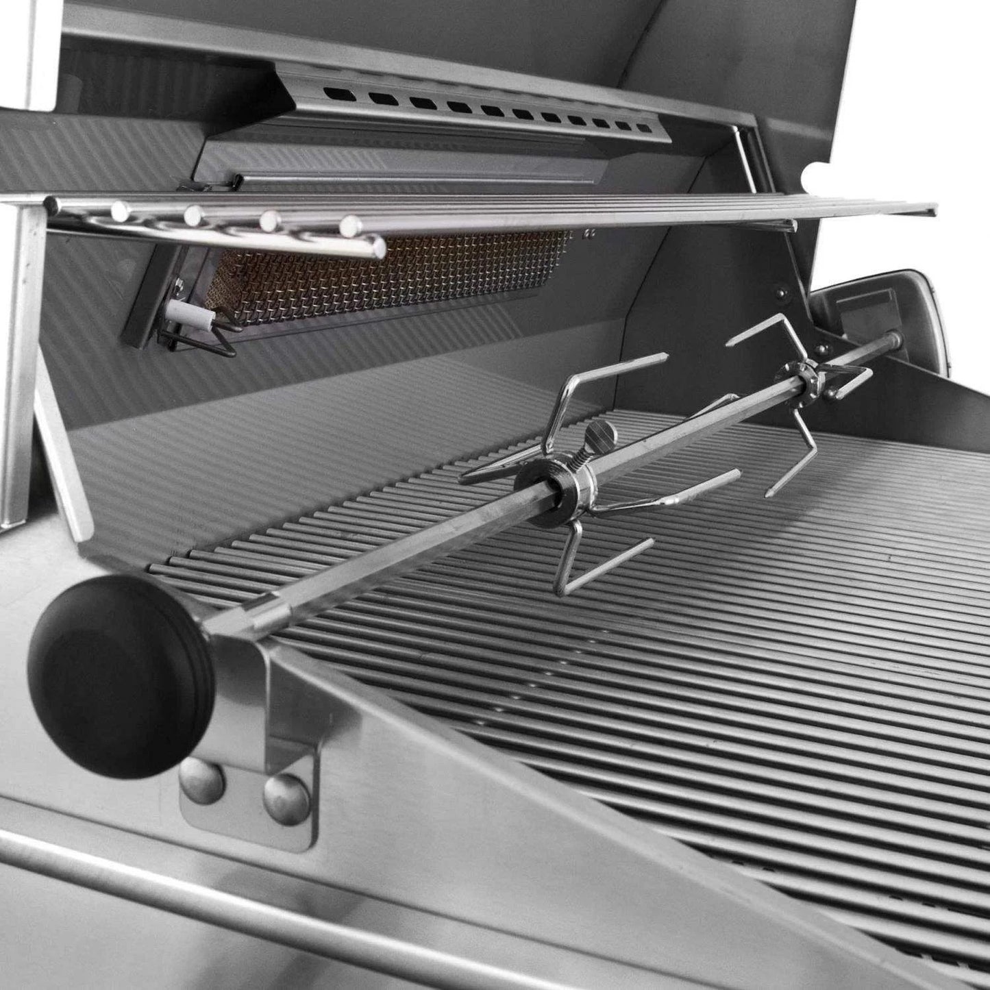 American Outdoor Grill (AOG) L-Series 24-Inch Freestanding Gas Grill w/Single Side Burner & Rotisserie