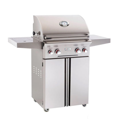 American Outdoor Grill (AOG) T-Series 24-Inch Freestanding Gas Grill w/Single Side Burner & Rotisserie