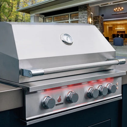 TrueFlame 32-Inch 4 Burner Built-In Gas Grill