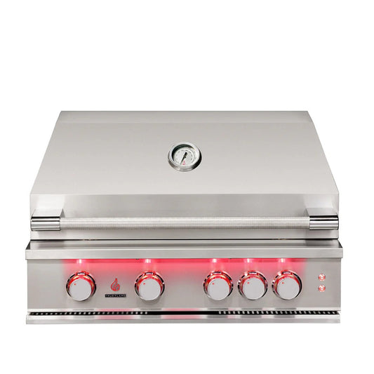 TrueFlame 32-Inch 4 Burner Built-In Gas Grill