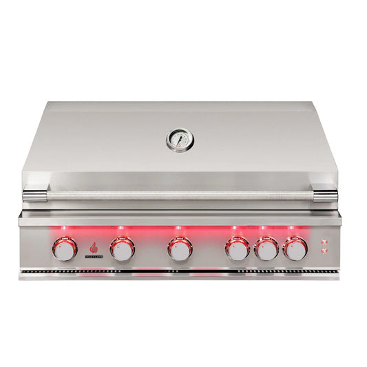 TrueFlame 40-Inch 5 Burner Built-In Gas Grill